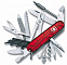 Офицерский нож CyberTool L, полупрозрачный красный с логотипом в Белгороде заказать по выгодной цене в кибермаркете AvroraStore