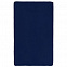 Флисовый плед Warm&Peace, синий с логотипом в Белгороде заказать по выгодной цене в кибермаркете AvroraStore