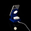 Магнитная зарядная станция Cooper Duo, синяя с логотипом в Белгороде заказать по выгодной цене в кибермаркете AvroraStore