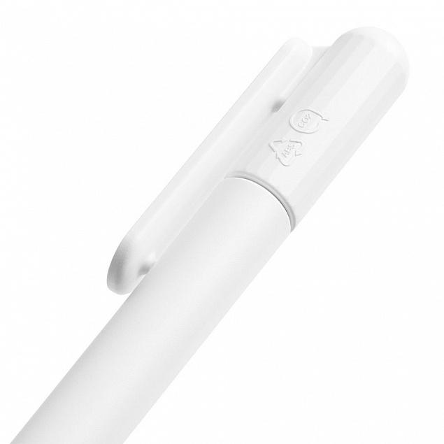 Ручка шариковая Prodir DS6S TMM, белая с логотипом в Белгороде заказать по выгодной цене в кибермаркете AvroraStore