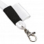 Шнурок для бейджа Tube Long, белый с логотипом в Белгороде заказать по выгодной цене в кибермаркете AvroraStore