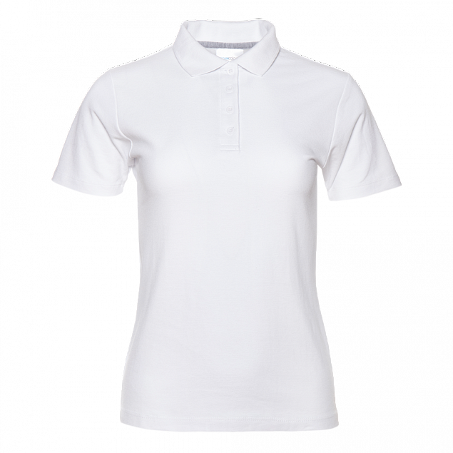 Рубашка поло Рубашка 104W Белый с логотипом в Белгороде заказать по выгодной цене в кибермаркете AvroraStore