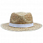 Шляпа Daydream, бежевая с белой лентой с логотипом в Белгороде заказать по выгодной цене в кибермаркете AvroraStore