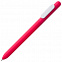Ручка шариковая Slider, розовая с белым с логотипом в Белгороде заказать по выгодной цене в кибермаркете AvroraStore