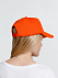Бейсболка Promo, оранжевая с логотипом в Белгороде заказать по выгодной цене в кибермаркете AvroraStore