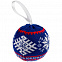 Шарик новогодний «СКА», синий с логотипом в Белгороде заказать по выгодной цене в кибермаркете AvroraStore