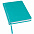 Ежедневник недатированный Bliss, А5,  голубой, белый блок, без обреза с логотипом в Белгороде заказать по выгодной цене в кибермаркете AvroraStore