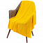 Плед Marea, желтый с логотипом в Белгороде заказать по выгодной цене в кибермаркете AvroraStore