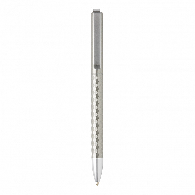 Ручка X3.1, серый с логотипом в Белгороде заказать по выгодной цене в кибермаркете AvroraStore