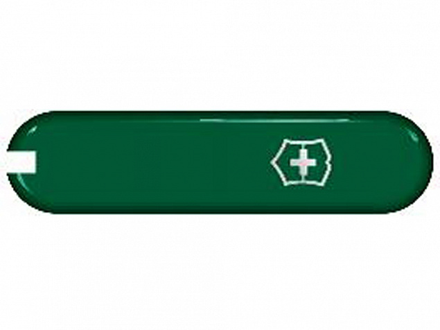 Передняя накладка VICTORINOX 58 мм, пластиковая, зелёная с логотипом в Белгороде заказать по выгодной цене в кибермаркете AvroraStore