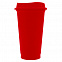 Стакан с крышкой Color Cap, красный с логотипом в Белгороде заказать по выгодной цене в кибермаркете AvroraStore