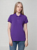 Рубашка поло женская Virma Lady, фиолетовая с логотипом в Белгороде заказать по выгодной цене в кибермаркете AvroraStore