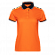 Рубашка поло StanContrastWomen Оранжевый с логотипом в Белгороде заказать по выгодной цене в кибермаркете AvroraStore