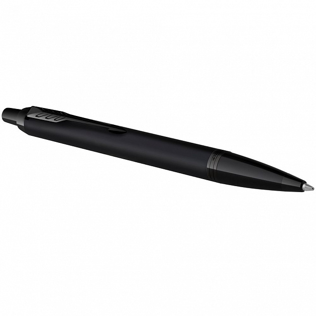 Ручка шариковая Parker IM Achromatic Black с логотипом в Белгороде заказать по выгодной цене в кибермаркете AvroraStore