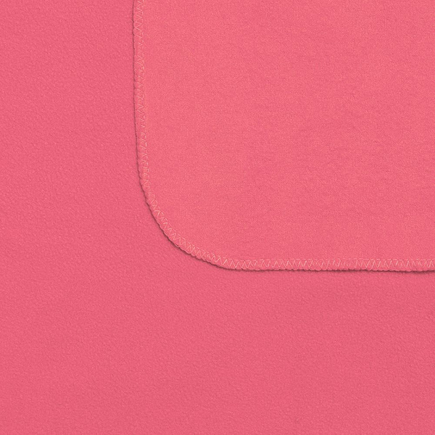 Дорожный плед Voyager, розовый (коралловый) с логотипом в Белгороде заказать по выгодной цене в кибермаркете AvroraStore