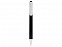 Ручка шариковая Athens черные чернила, черный с логотипом в Белгороде заказать по выгодной цене в кибермаркете AvroraStore