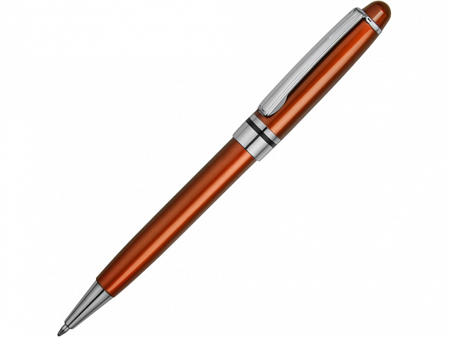 Ручка шариковая Ливорно оранжевый металлик с логотипом в Белгороде заказать по выгодной цене в кибермаркете AvroraStore