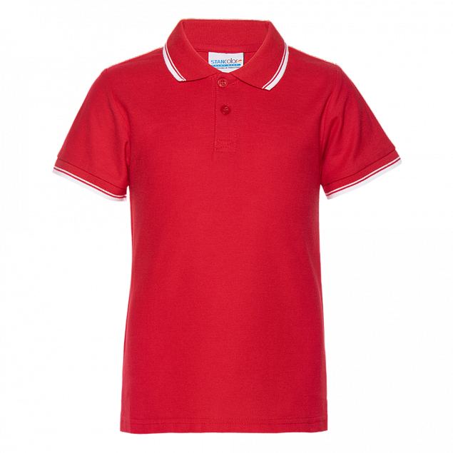 Рубашка поло Рубашка детская 04TJ Красный с логотипом в Белгороде заказать по выгодной цене в кибермаркете AvroraStore