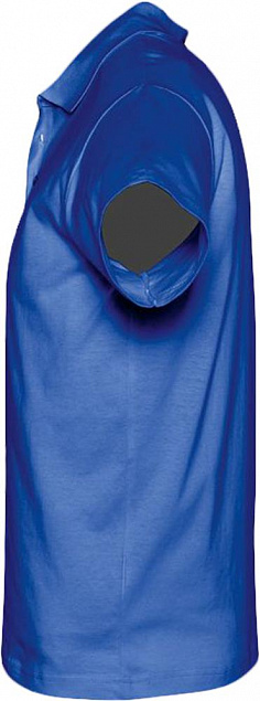 Рубашка поло мужская Prescott Men 170, ярко-синяя (royal) с логотипом в Белгороде заказать по выгодной цене в кибермаркете AvroraStore