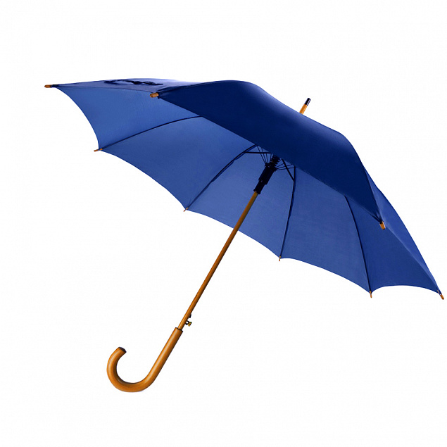 Зонт-трость Arwood - Синий HH с логотипом в Белгороде заказать по выгодной цене в кибермаркете AvroraStore