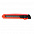 Нож канцелярский LOCK, Красный с логотипом в Белгороде заказать по выгодной цене в кибермаркете AvroraStore
