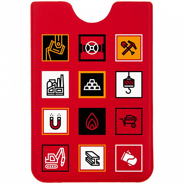 Чехол для карточки Industry, металлургия с логотипом в Белгороде заказать по выгодной цене в кибермаркете AvroraStore