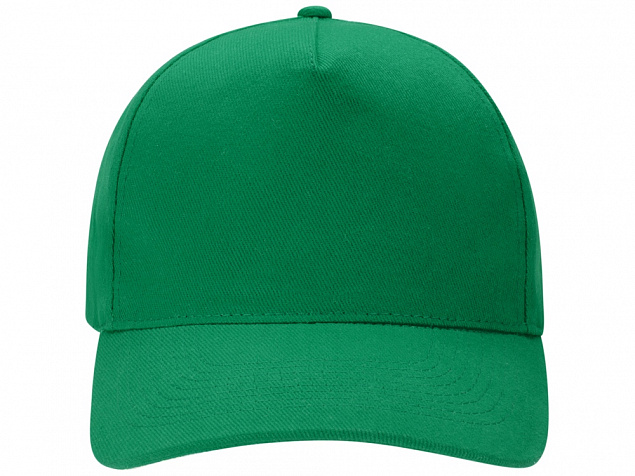 Бейсболка Florida 5-ти панельная, зеленый с логотипом в Белгороде заказать по выгодной цене в кибермаркете AvroraStore