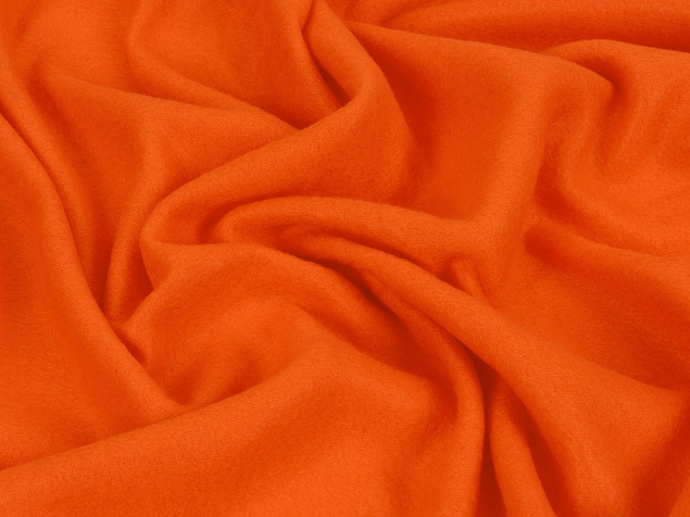 Плед флисовый Polar, оранжевый с логотипом в Белгороде заказать по выгодной цене в кибермаркете AvroraStore