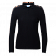 Рубашка поло Рубашка женская 04SW Чёрный с логотипом в Белгороде заказать по выгодной цене в кибермаркете AvroraStore