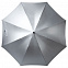Зонт-трость Unit Wind, серебристый с логотипом в Белгороде заказать по выгодной цене в кибермаркете AvroraStore