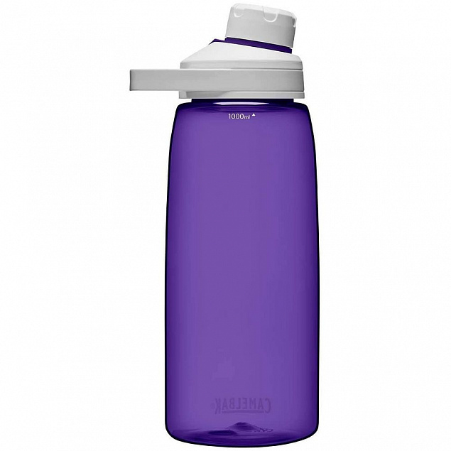 Спортивная бутылка Chute 1000, фиолетовая с логотипом в Белгороде заказать по выгодной цене в кибермаркете AvroraStore