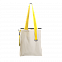 Шоппер Superbag (неокрашенный с желтым) с логотипом в Белгороде заказать по выгодной цене в кибермаркете AvroraStore