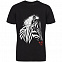 Футболка мужская «Арт-рокстар. Kiss Me», черная с логотипом в Белгороде заказать по выгодной цене в кибермаркете AvroraStore