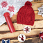 Подарочный набор WINTER TALE: шапка, термос, новогодние украшения, красный с логотипом в Белгороде заказать по выгодной цене в кибермаркете AvroraStore