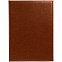 Папка адресная Nebraska, коричневая с логотипом в Белгороде заказать по выгодной цене в кибермаркете AvroraStore