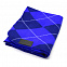 Плед Aberdeen, синий с логотипом в Белгороде заказать по выгодной цене в кибермаркете AvroraStore