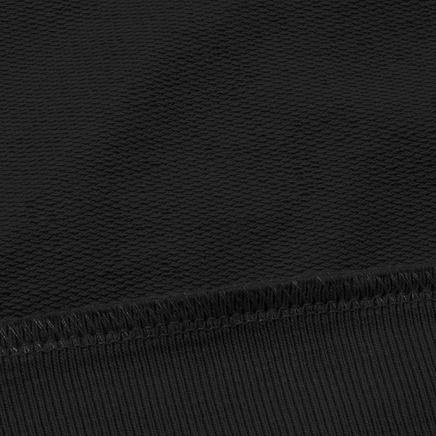 Толстовка с капюшоном унисекс Hoodie, черная с логотипом в Белгороде заказать по выгодной цене в кибермаркете AvroraStore