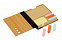 Стикеры для заметок BAMBOO NOTE, коричневая с логотипом в Белгороде заказать по выгодной цене в кибермаркете AvroraStore