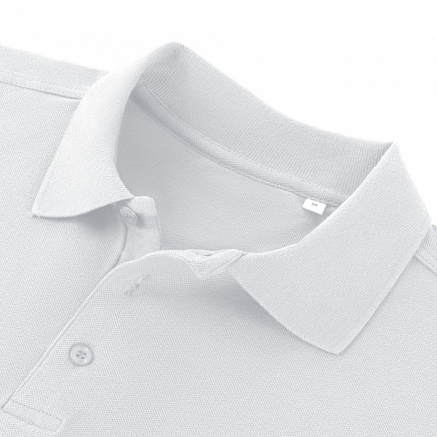 Рубашка поло мужская Virma Stretch, белая с логотипом в Белгороде заказать по выгодной цене в кибермаркете AvroraStore