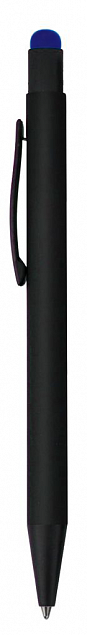 Ручка шариковая Raven (черная с синим) с логотипом в Белгороде заказать по выгодной цене в кибермаркете AvroraStore