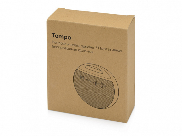 Портативная колонка «Tempo» с логотипом в Белгороде заказать по выгодной цене в кибермаркете AvroraStore