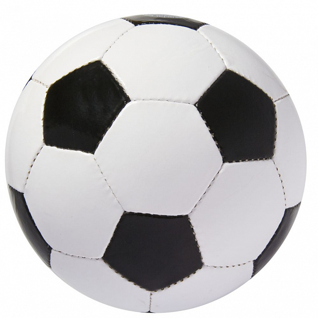 Мяч футбольный Hat-trick, черный с логотипом в Белгороде заказать по выгодной цене в кибермаркете AvroraStore