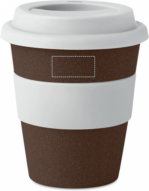 Термостакан с кофейным жмыхом с логотипом в Белгороде заказать по выгодной цене в кибермаркете AvroraStore