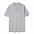 Рубашка поло мужская Adam, белая с логотипом в Белгороде заказать по выгодной цене в кибермаркете AvroraStore