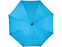 Зонт-трость Halo, механический 30, аква с логотипом в Белгороде заказать по выгодной цене в кибермаркете AvroraStore
