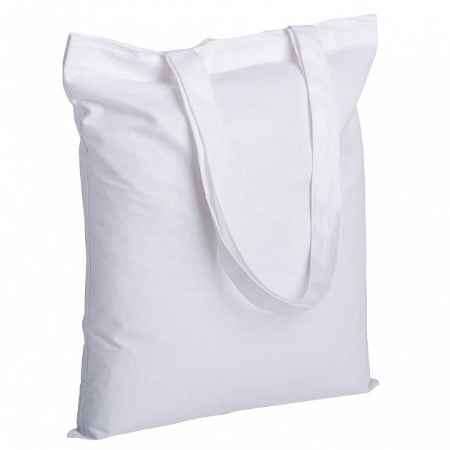 Холщовая сумка Neat 140, белая с логотипом в Белгороде заказать по выгодной цене в кибермаркете AvroraStore