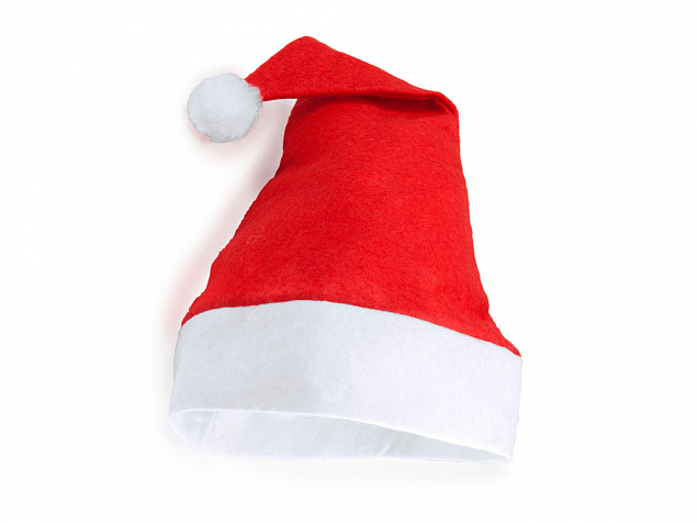 Рождественская шапка SANTA с логотипом в Белгороде заказать по выгодной цене в кибермаркете AvroraStore