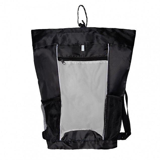 Рюкзак Fab, белый/чёрный, 47 x 27 см, 100% полиэстер 210D с логотипом в Белгороде заказать по выгодной цене в кибермаркете AvroraStore