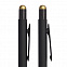 Ручка шариковая FACTOR BLACK со стилусом с логотипом в Белгороде заказать по выгодной цене в кибермаркете AvroraStore