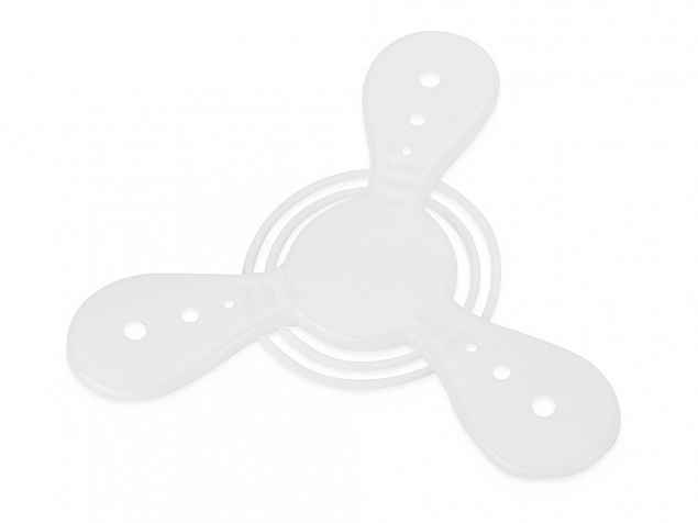Летающий диск Фрисби, белый с логотипом в Белгороде заказать по выгодной цене в кибермаркете AvroraStore
